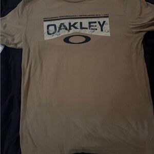 Oakley Men's Brown Graphic Tee